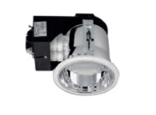 [A1F-2F9A27-F-B1-261] LUMINARIO CIRCULAR DE EMPOTRAR VE CON 2 LAMPARAS PLC BLANCO 52 W 120-277 V~ 60 Hz