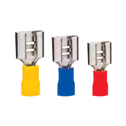 [AE55094] TERMINAL TIPO HEMBRA AISLADAS (PVC) .187 Y
