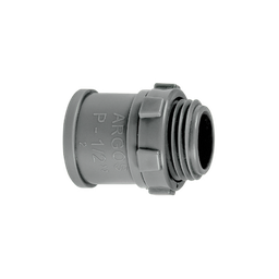 [CNPP719] CONECTOR DE PVC PESADO 19mm 3/4" GRIS