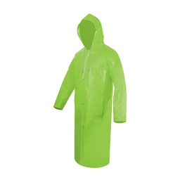[ECO-1120HVMD] GABARDINA IMPERMEABLE LARGA ECOFRIENDLY HIGH VISIBILITY TALLA MD.