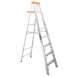 [10337] Escalera de tijera tipo II 7 peldaños y bandeja, Truper