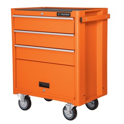 [12066] Gabinete metalico movil, 4 cajones, capacidad 90 kg, Truper