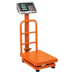 [15729] Bascula electronica de plataforma, plegable, 100 kg, Truper