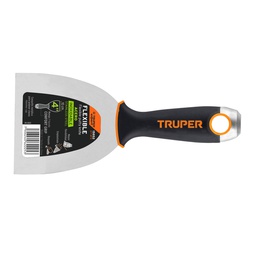 [15852] Espatula flexible 4' acero inox. mango Comfort Grip, Expert