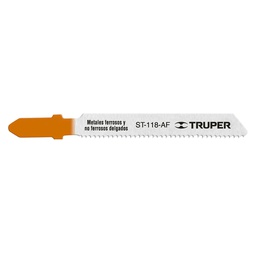 [18129] Blister con 5 seguetas 18 DPP zanco 'T' corte recto metal