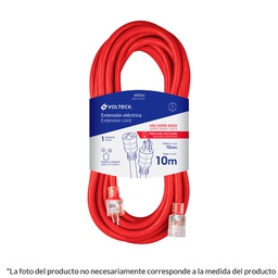 [46553] Extension reforzada aterrizada 6 m 3x12 AWG, Volteck