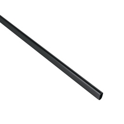 [46584] Tubo ovalado de 3.0 m negro para closet, Hermex