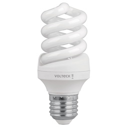 [46848] Lampara espiral T3 13 W luz de dia en blister, Volteck