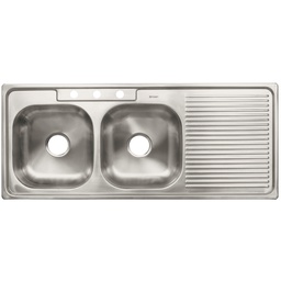 [47022] Tarja de empotrar 120x50cm doble tina izquierda, Foset Basic