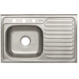 [47026] Tarja de sobreponer 80x50cm tina izquierda, Foset Basic