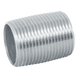 [47538] Niple de acero galvanizado 1' cuerda corrida, Foset