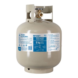 [48107] Cilindro portatil para gas LP, 20lb (9kg) Foset