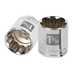 [13313] Dado de 1-3/16', 12 puntas, cuadro 1/2', Truper