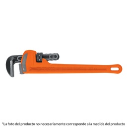 [15838] Llave stilson 14' cuerpo robusto de hierro ductil, Truper
