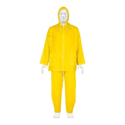 [27094] Conjunto impermeable ligero de PVC, talla M, Pretul