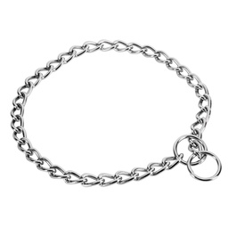[44293] Collar de entrenamiento para perro, 60 cm, eslabon de 4 mm