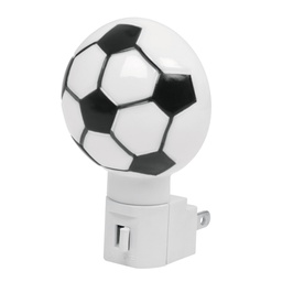 [46133] Luz de noche con lampara E12, balon soccer, Volteck