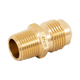 [47436] Niple terminal de laton de 1/2' X 3/8', Foset