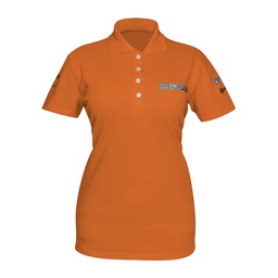 [60470] Playera polo para mujer, naranja, M, Truper