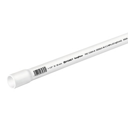 [45521] Tubo de 1-1/2' de PVC hidraulico cedula 40, de 3 m, Foset