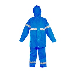 [DD-1821AZXGCR] TRAJE HRP AZUL RESISTENTE A CORTE, ACIDOS, HONGOS, CRISTALIZACION T-XG CR
