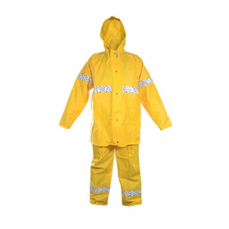 [DD-1821AM2XGCR] TRAJE HRP AMARILLO RESISTENTE A CORTE, ACIDOS, HONGOS, CRISTALIZACION T-2XG CR