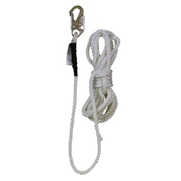 [SS-LV-40M] CUERDA DE NYLON DE 40.0 MTS DE 5/8 PULG. CON UN GANCHO
