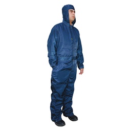 [ECO-6000AZ2XG] OVEROL ECOFRIENDLY ANTIESTATICO AZUL MARINO, T-2XG.