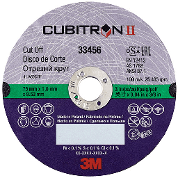 [XA009104267] DISCO CTE.CUBITRON II 3” 33456