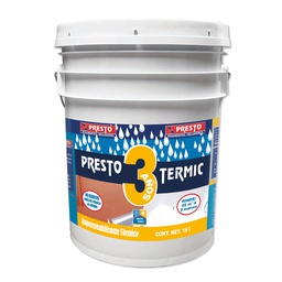 [3018] PRESTO TERMIC BLANCO CUBETA 19 LT