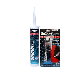 [4307] SILICON PRESTO 100% NEGRO TUBO 70 GR