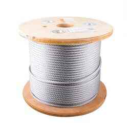 [B-022-7] CABLE DE ACERO GALVANIZADO 7X19 1/8" ROLLO 1382 MTS
