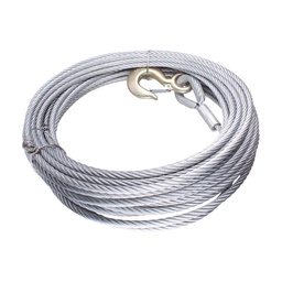[B-463] CABLE DE ACERO GALVANIZADO C/GANCHO 7X19 3/16" ROLLO 7.60M