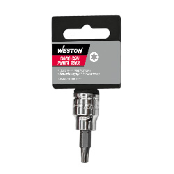[DM-021000-45] DADO CUADRO 3/8" CON PUNTA TORX, T45