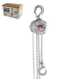 [M-02545] POLIPASTO MANUAL MINI 360° D/ALUMINIO ELEVACION 3M 500KG
