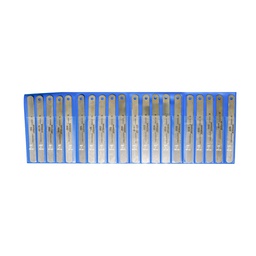 [PB-19G20] JGO LAINAS CALIBRADORAS 1/2" X 5" 20PZS