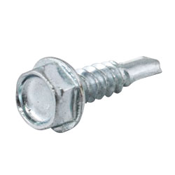 [PI-01030] PIJA PUNTA D/BROCA GALV. #14x1" (Caja  c/400 piezas)