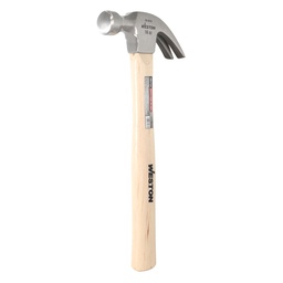 [PN-0410] MARTILLO PULIDO UÑA CURVA 16 OZ MANGO 13" DE MADERA HICKORY